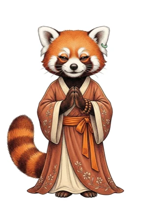 Rosa the red panda