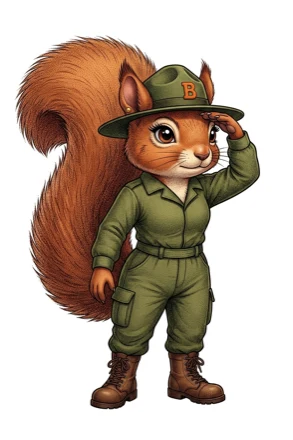 Pip the squirrel